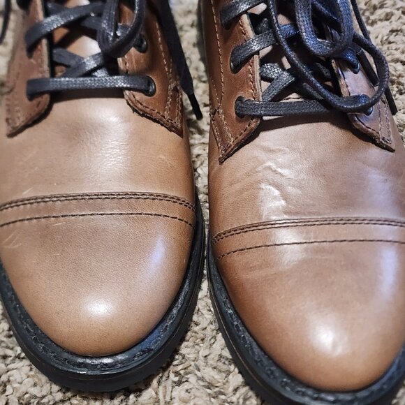 Women's Thursday Boot Co Captain Natural Brown Leather Size 8 1 inch heel - Picture 8 of 8